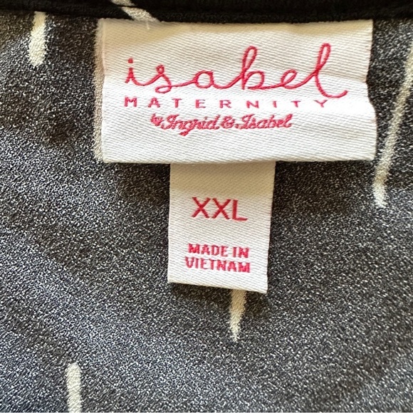 ✂️ SPRING SWEEP SALE Isabel Maternity by Ingrid & Isabel Short Sleeve Top XXL - Picture 5 of 6